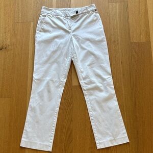 Burberry White Trousers